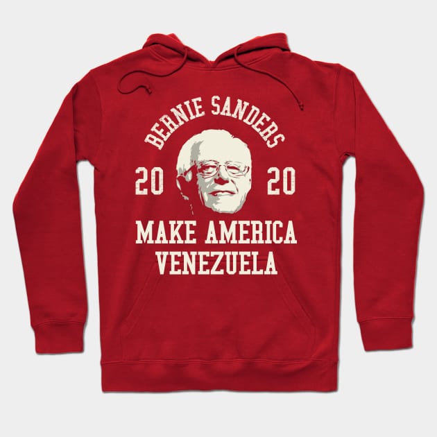 Make America Venezuela Bernie Sanders 2020 Hoodie by Designkix